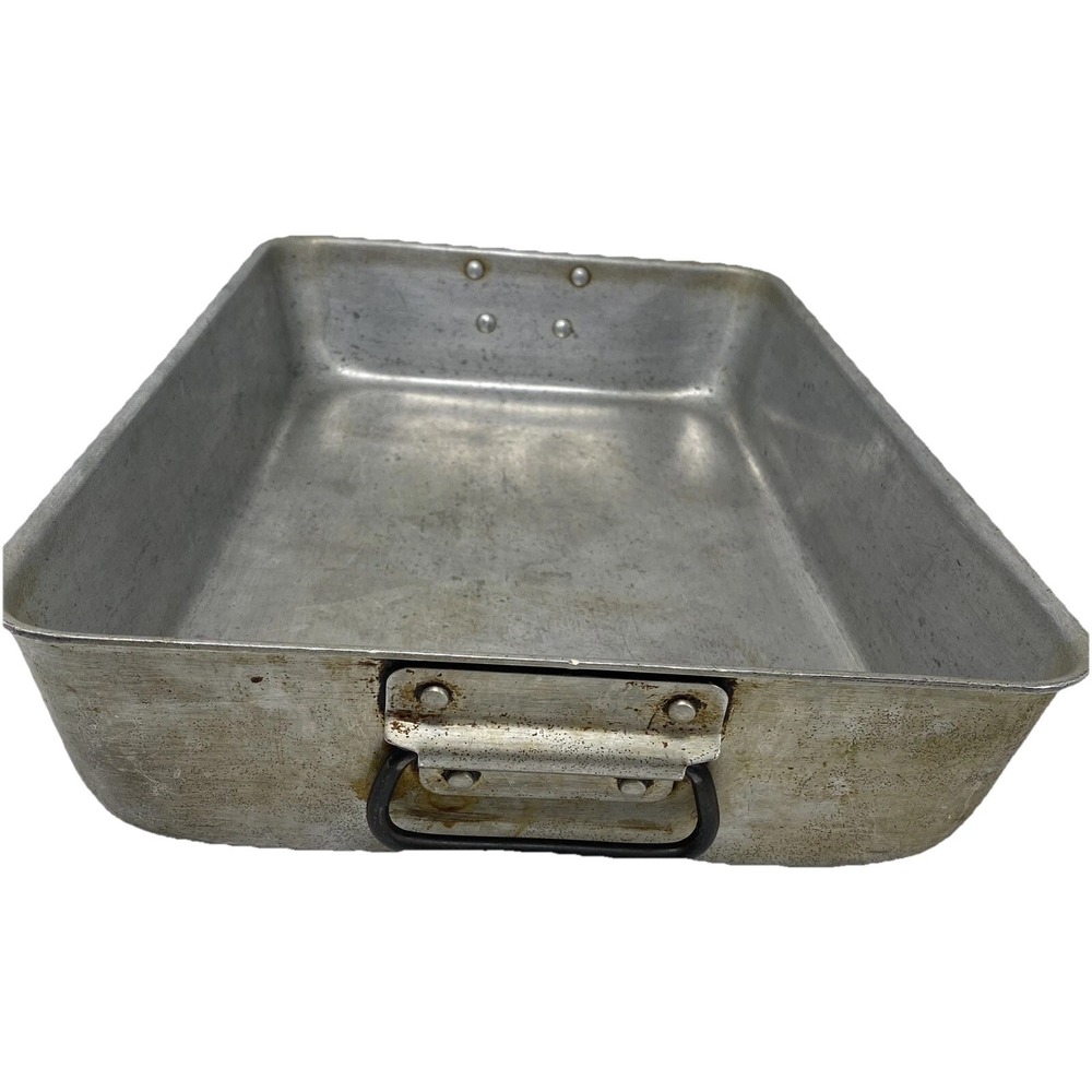 Vtg National‎ Sanitation Foundation NSF Commercial Aluminum Cookware 18x12x3.5"